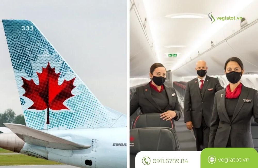 Air Canada đã khai thác đường bay rất đa dạng từ Việt Nam sang Canada